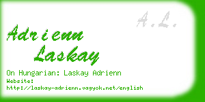 adrienn laskay business card